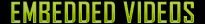 Embedded Videos